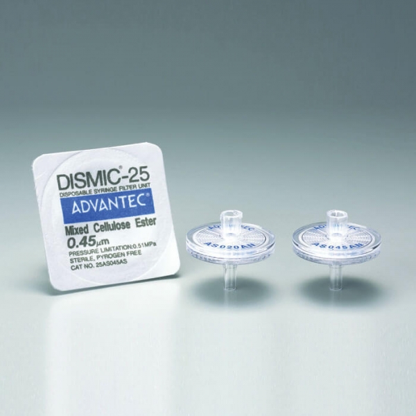 ADVANTEC 針筒過濾器 疏水性PTFE