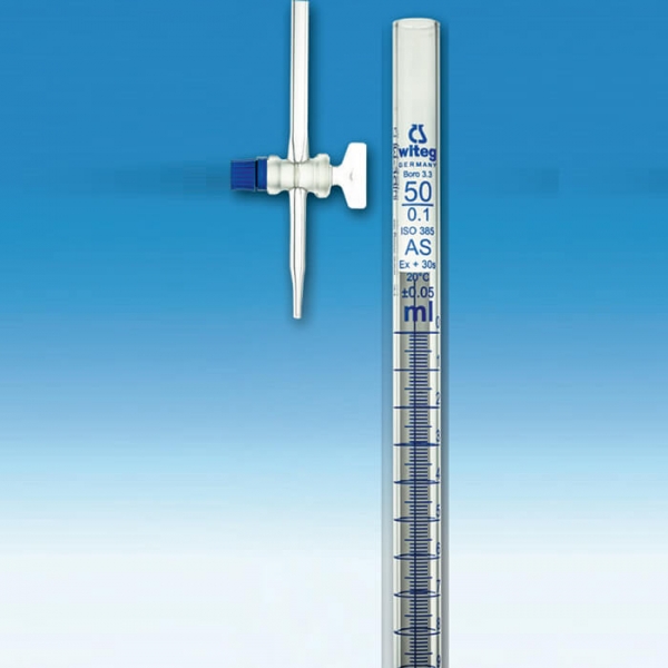 Witeg 滴定管AS級 無序號玻璃栓 - 實器時代